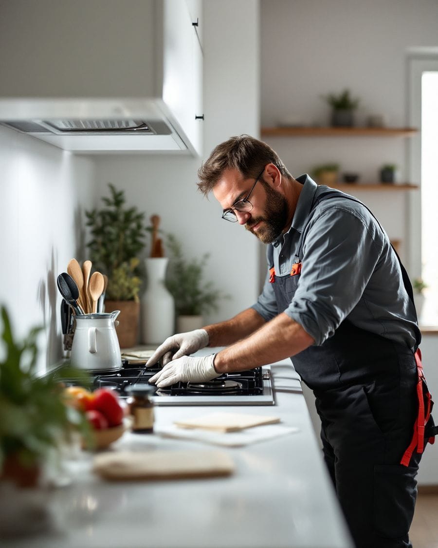 un profesional certificado en servicio técnico Bosch en Cambrils